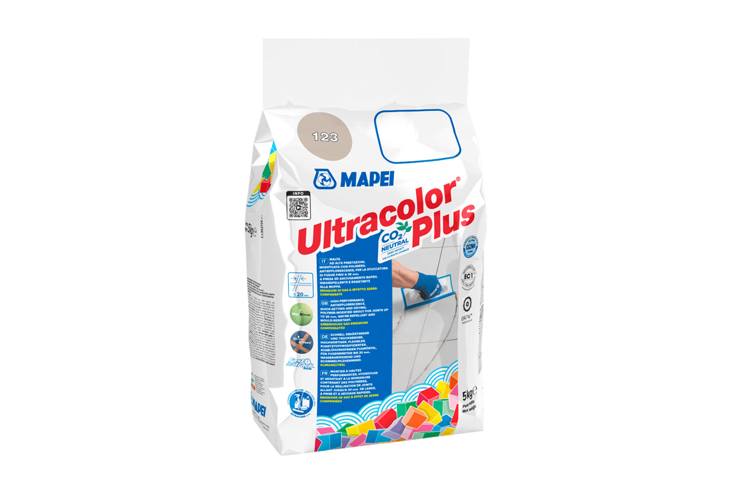 Ultracolor Plus 119 Londongrau Alu-Beutel 5kg