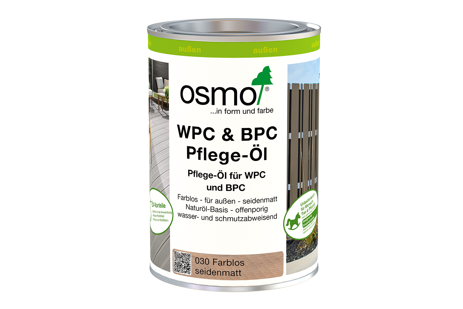 OSMO WPC & BPC Pflege-Öl farblos 1L